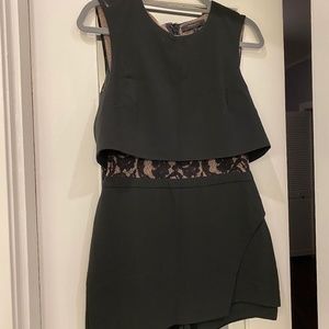 BCBG Black Romper